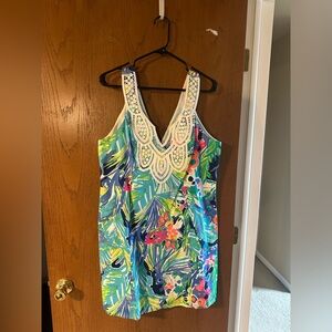 Lilly Pulitzer Largo Shift Dress in Multi Purrfect NWT